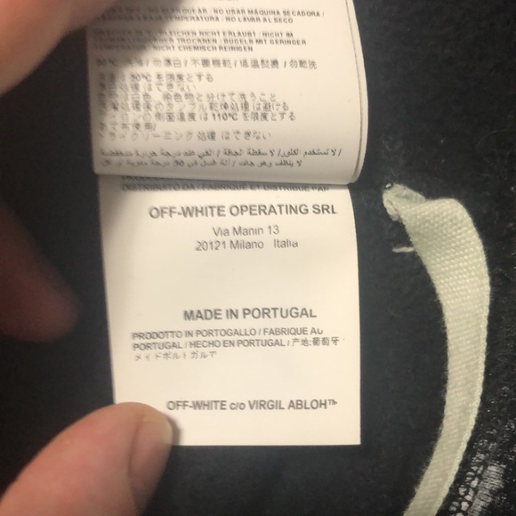 Off-White galaxy brush pullover hoodie - Picture 7 of 8